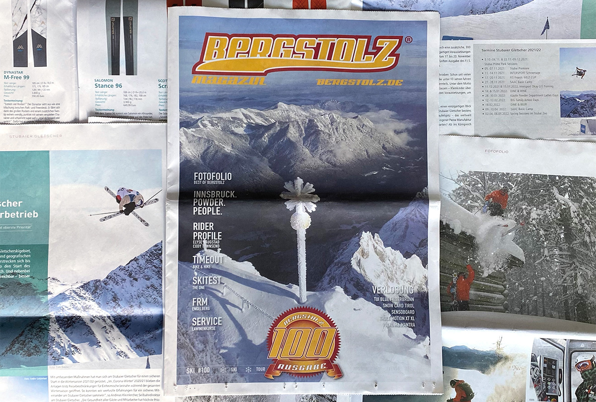 NAGEL Werbeagentur - Aktuelle Projekte - Bergstolz - Ausgabe #100