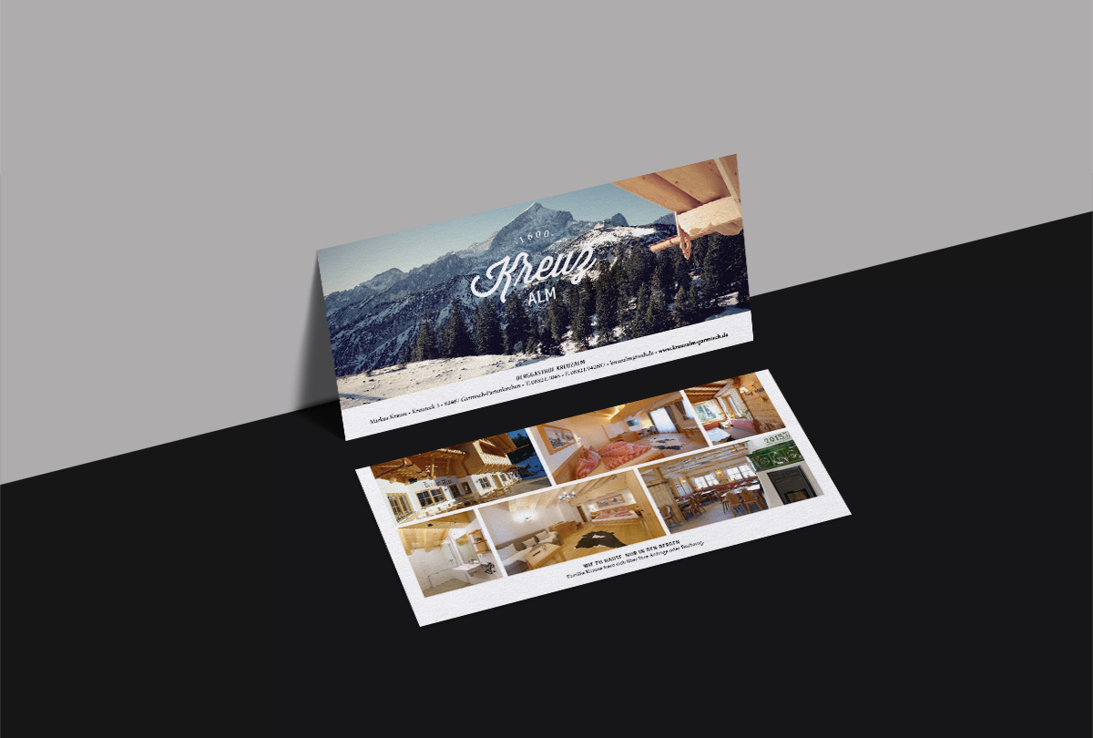 Kreuzalm - Flyer
