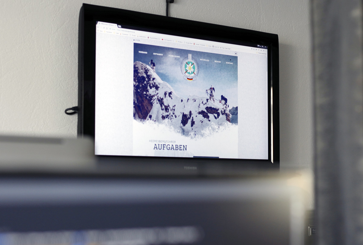 Einsatz! für den Verband deutscher Heeresbergführer.