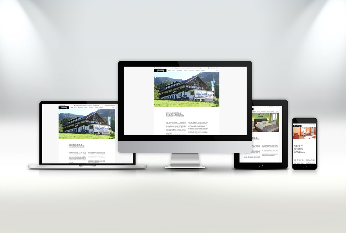 Hotel am Hausberg - Website