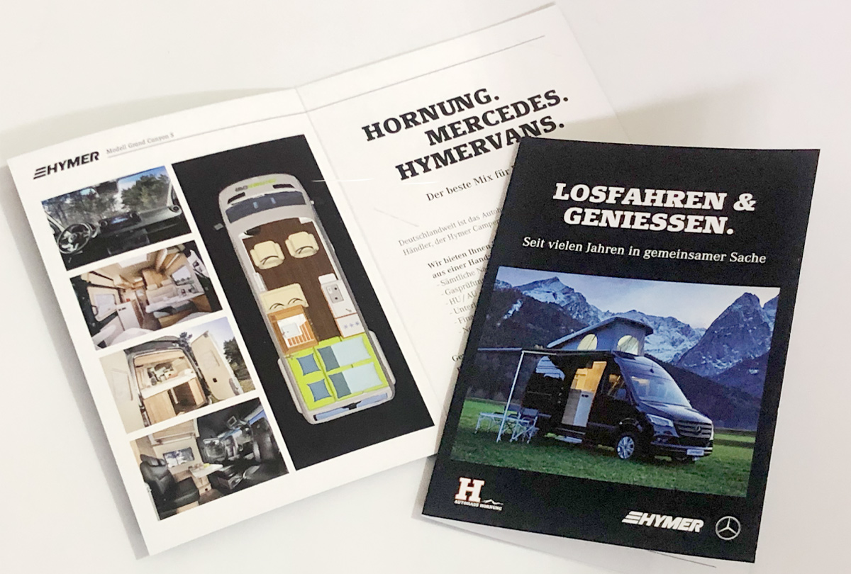 Autohaus Hornung - Flyer Hymer