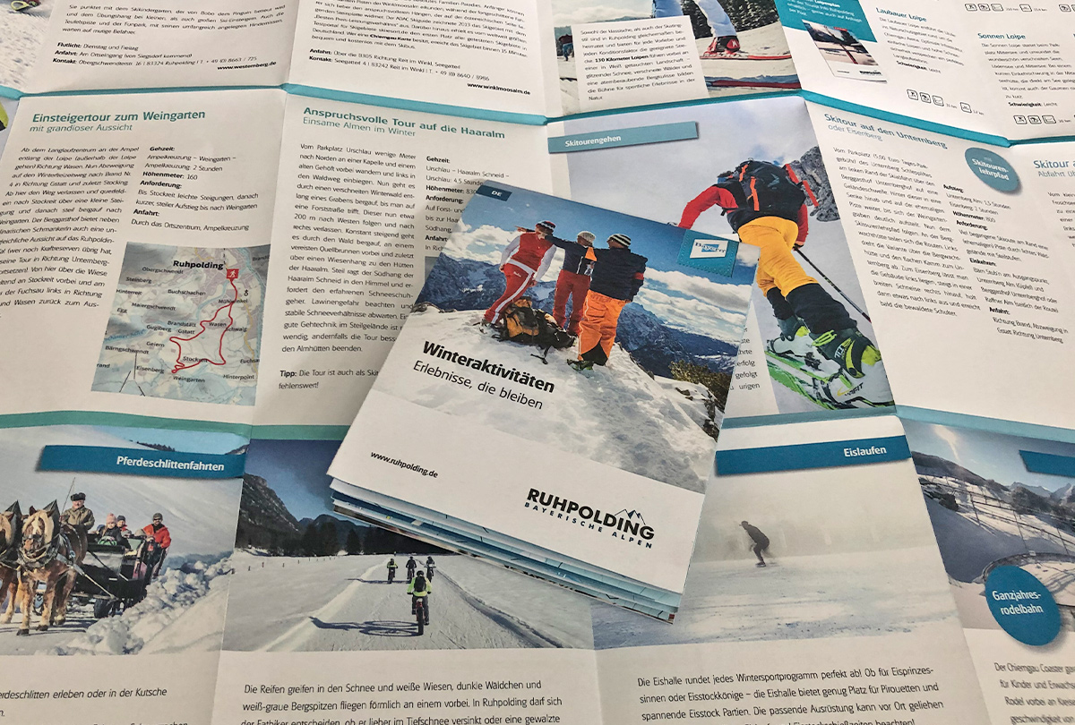 Ruhpolding – Faltpläne