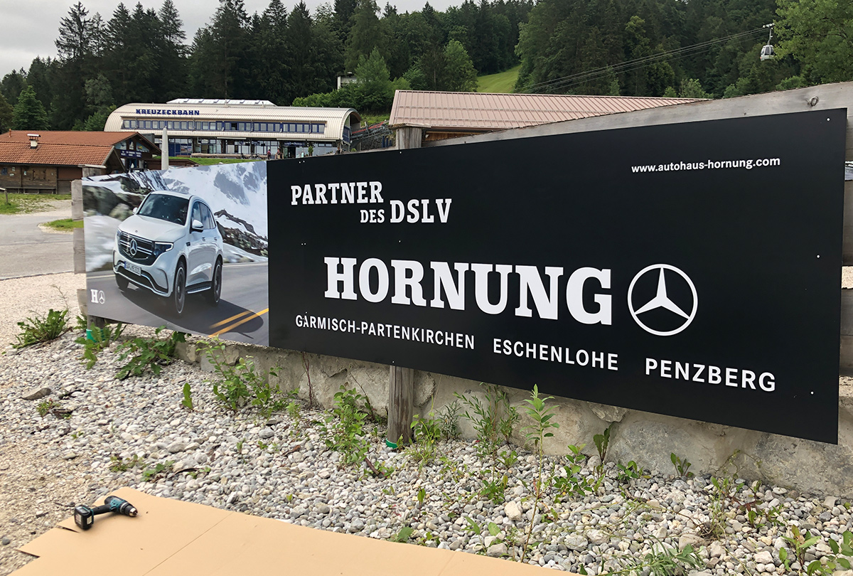 Autohaus Hornung – Partnerschild DSLV