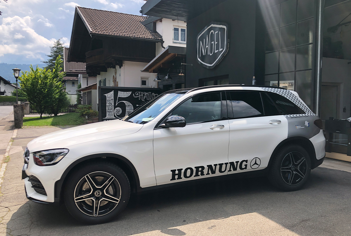 Autohaus Hornung – Autobeklebung DSLV