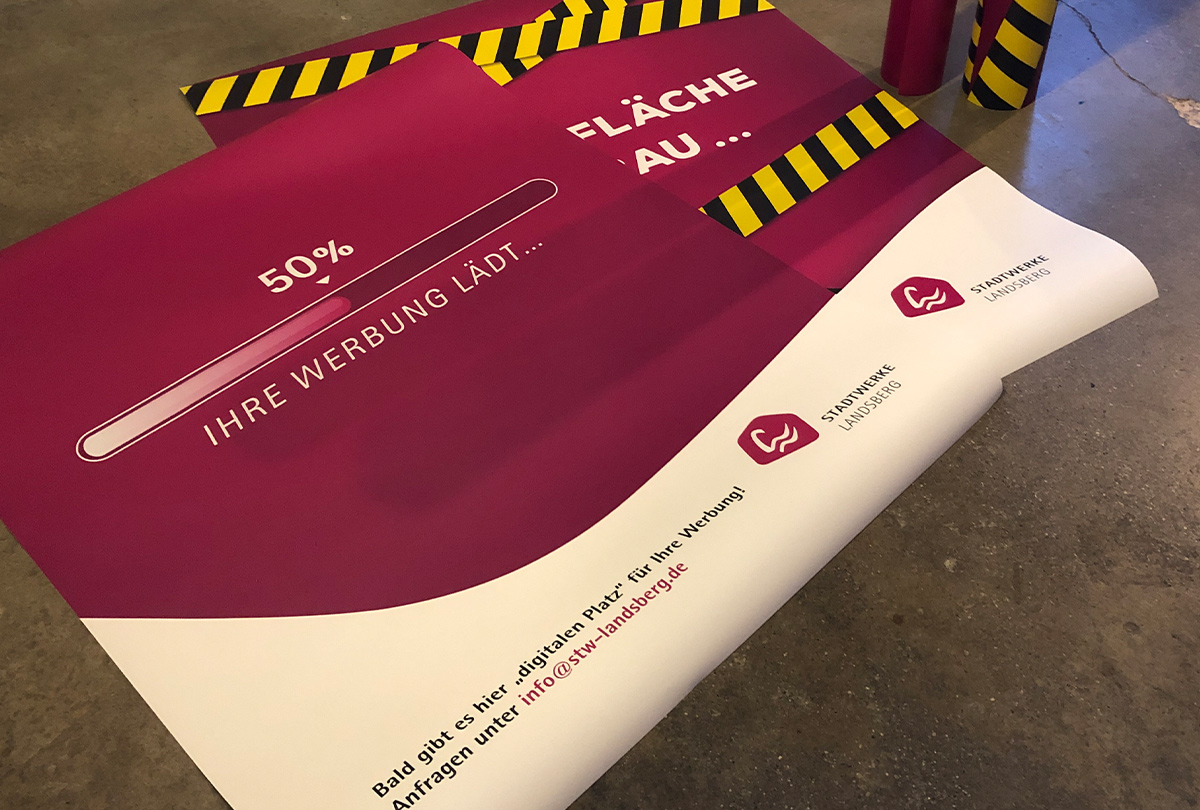 Stadtwerke Landsberg – Plakate