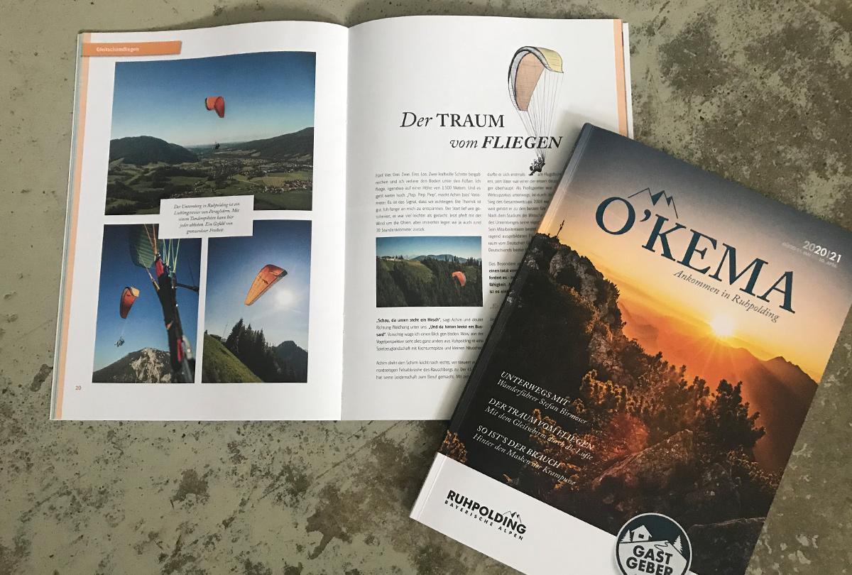 Ruhpolding Tourismus GmbH – O'kema Magazin 